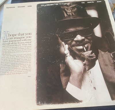 Rahsaan Roland Kirk: The Return of the 5000lb. Man 1976