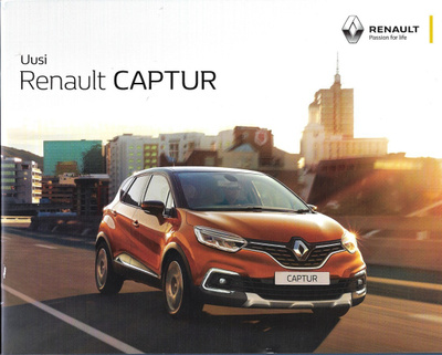 2017 Renault Captur esite - suom - KUIN UUSI - 28 sivua