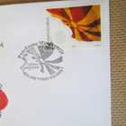 FDC Makedonia 1996: itsenäisyys 5 vuotta - pikkukuva 3