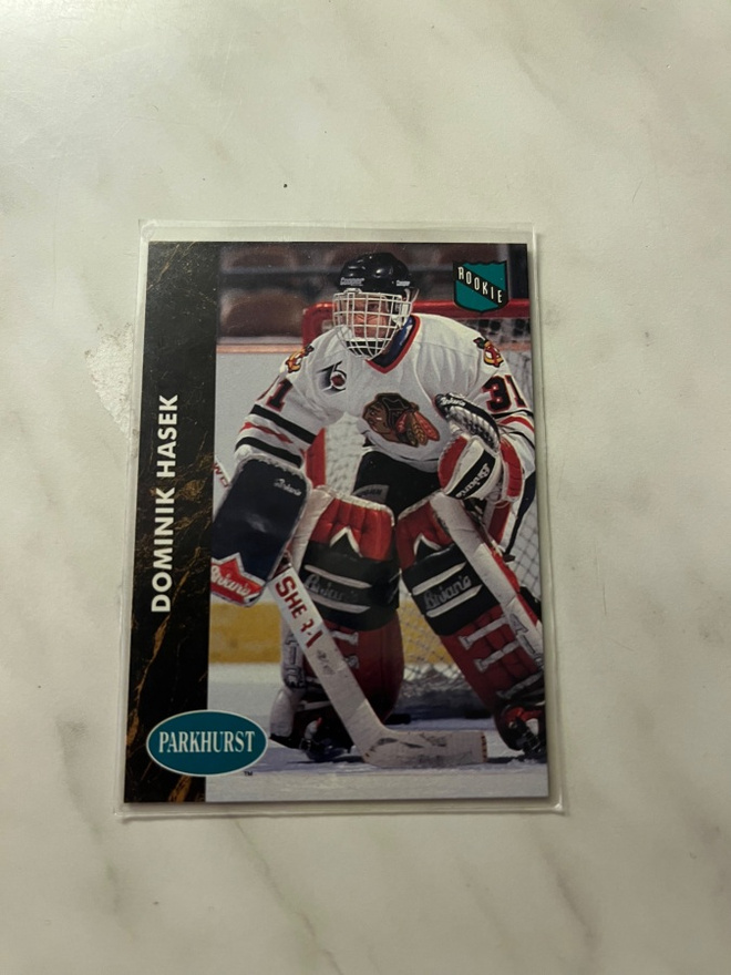1991-92 Parkhurst Rookie Dominik Hasek #263