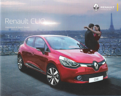 2015 Renault Clio esite - suom - KUIN UUSI -  20 sivua