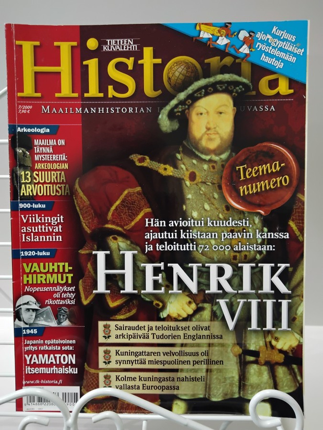 Historia lehti 7 2009 Tieteen Kuvalehti