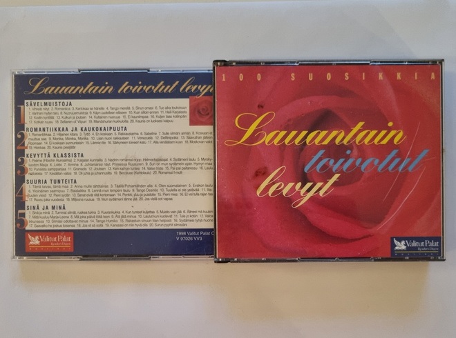 LAUANTAIN TOIVOTUT LEVYT 5 CD (VALITUT PALAT)