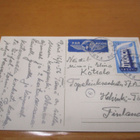 1956 Ranska lentopostikortti Töölöön - pikkukuva 1
