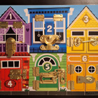 Melissa & Doug lukkolauta lasten lelu - pikkukuva 1