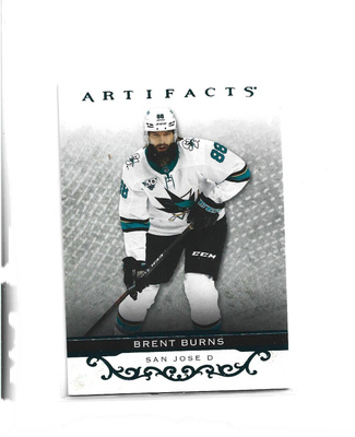 BRENT BURNS - 2021-22 ARTIFACTS # 122 - NEON GREEN