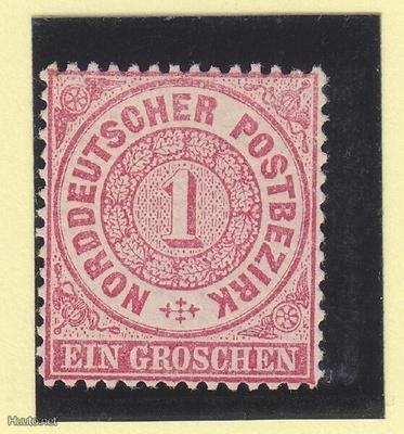 Saksa Reich Norddeutscher bund 1869 Mi 16 *