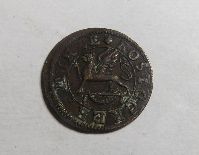 Saksa/Rostock 1 pfenning 1797 FL