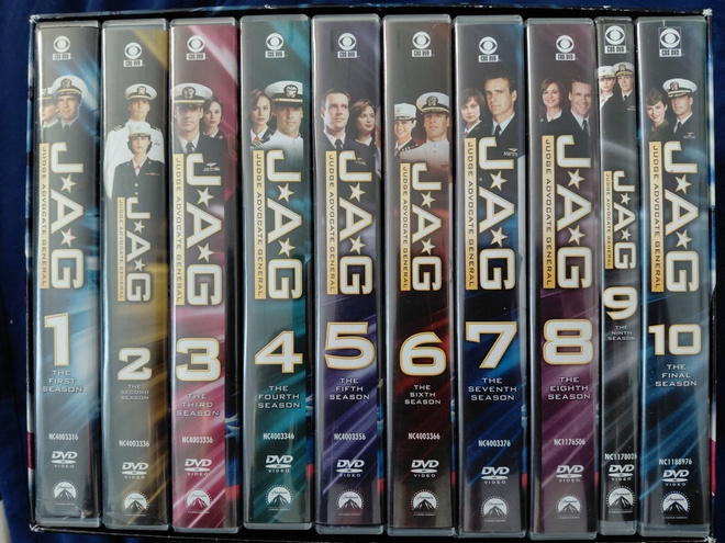 J A G, KUNNIAN MIEHET Koko sarja DVD