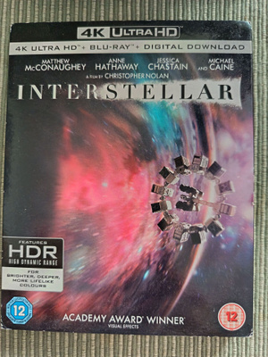 INTERSTELLAR 4K UHD