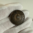 One Cent 1907 Newfoundland Edward VII kupari raha (Rare) - pikkukuva 1