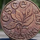 Helsinki 1975 FINLAND. Pronssinen mitali. Halkaisija - 28 mm - pikkukuva 2
