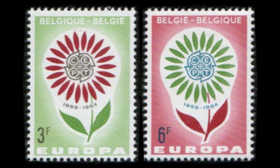 Belgia 1358-9 ** Europa (1964)