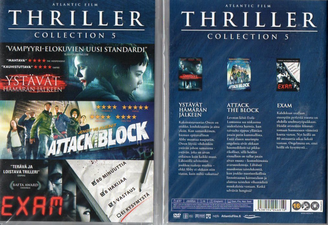 Thriller Collection 5 (Atlantic) 3 dvd (40878)UUSI