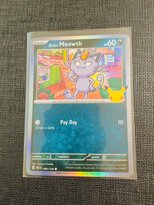 Pokemon 30th - Alolan Meowth