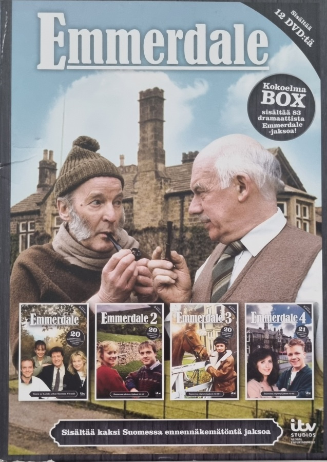 EMMERDALE, KAUDET 1-4 DVD (12 DISC)