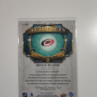 2020-21 Upper Deck Artifacts - Auto Facts #A-BM Brock McGinn - pikkukuva 2