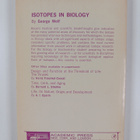 George Wolf : Isotopes in biology - pikkukuva 2