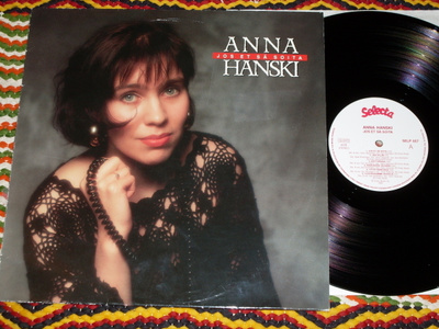 ANNA HANSKI – Jos Et Sä Soita - LP 1992 suomi pop EX-