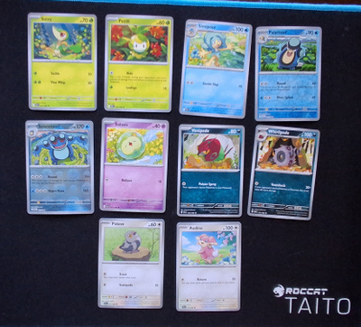 Pokemon kortit 10kpl (#112 Black Bolt)