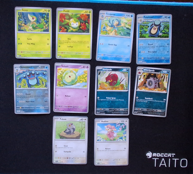 Pokemon kortit 10kpl (#112 Black Bolt)