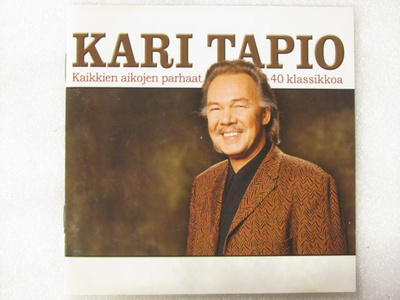 Kari Tapio • Kaikkien Aikojen Parhaat • 40 Klassikkoa 2xCD