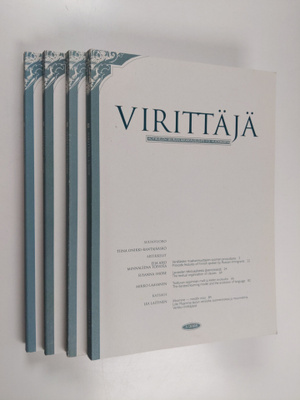 Virittäjä 2008, 1-4