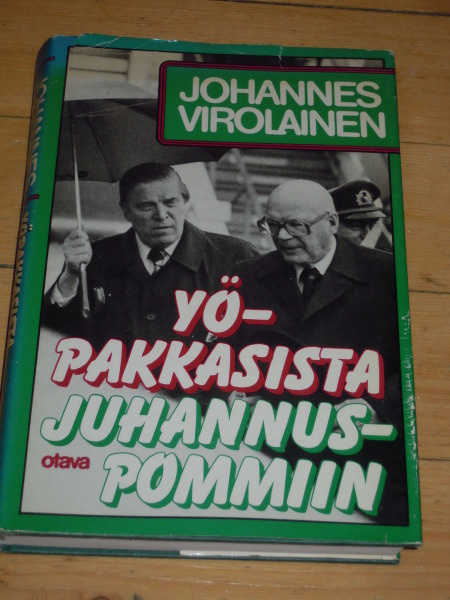 Johannes Virolainen : Yöpakkasista juhannuspommiin Otava