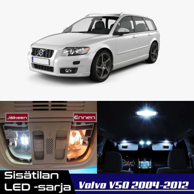 Volvo V50 Sisätilan LED-sarja 24-osainen
