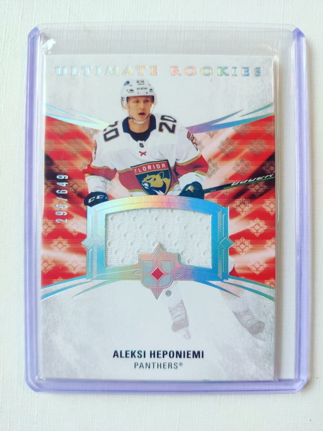 Aleksi Heponiemi - 20-21 Ultimate Rookie Jersey /649