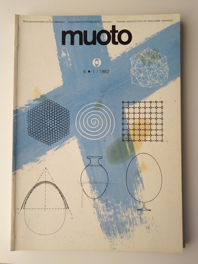 Muoto lehti 1982 vajaa vuosikerta (2 lehteä)