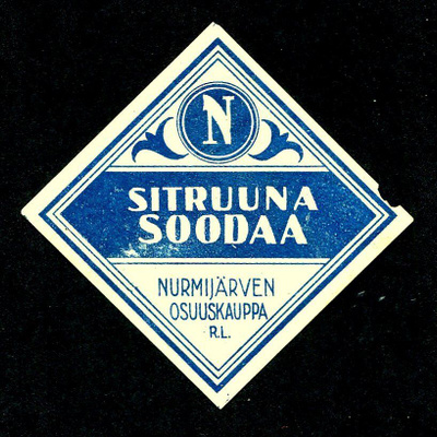 SITRUUNA SOODA, NURMIJÄRVEN OSUUSKAUPPA R. L.