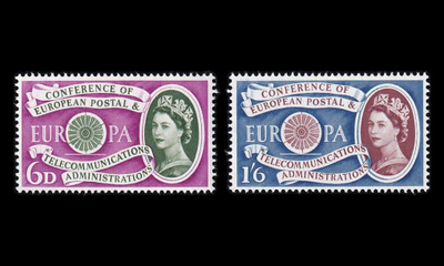 Iso-Britannia 341-2 ** Europa (1960)