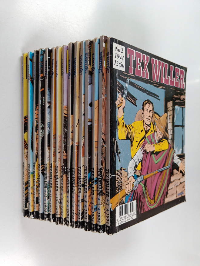 Tex Willer vuosikerta 1994 (puuttuu nro 1)