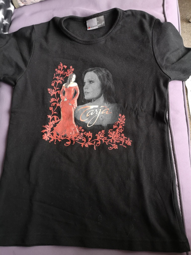 Tarja Turunen girlie paita ladyfit M