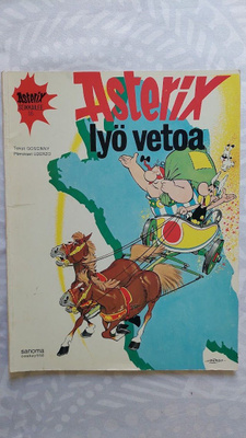 Asterix lyö vetoa (1. painos v. 1973)