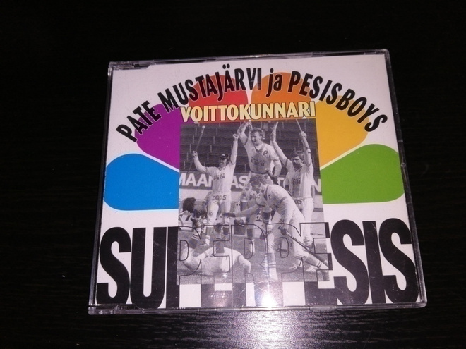 Pate Mustajärvi ja Pesisboys:Voittokunnari  -cds (1996)