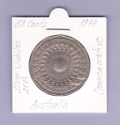 Australia 50 Cents v.1977 KM#70 Comm.
