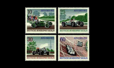 Berlin 397-400 ** Kilpa-autoja (1971)