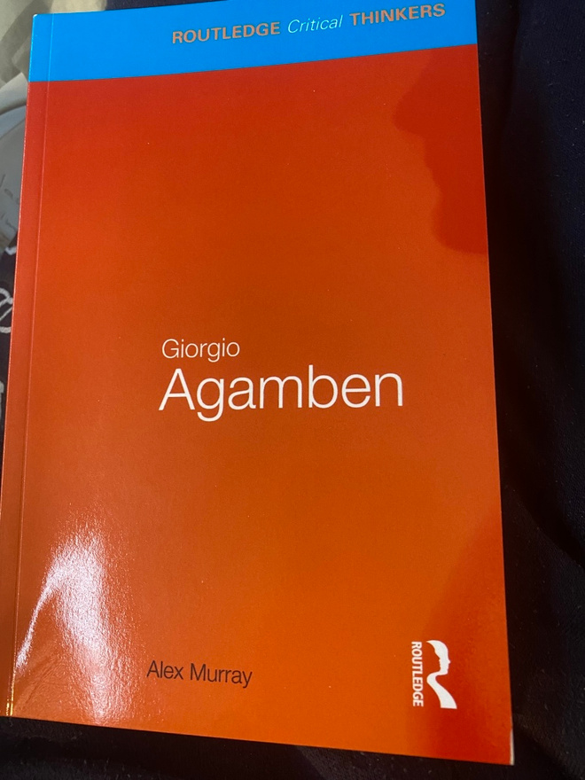 Giorgio Agamben (Routledge Critical Thinkers)