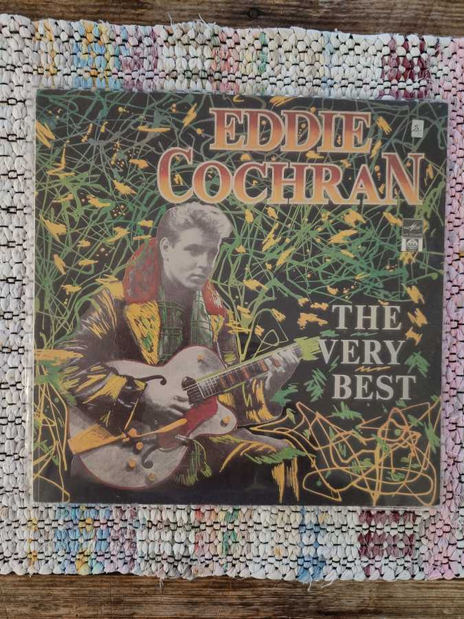 EDDIE COCHRAN - THE VERY BEST LP UNOFFICIAL