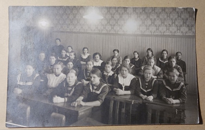 Jyväskylä, Tyttökoulun IV luokka, syyslukukausi 1912, ei p.