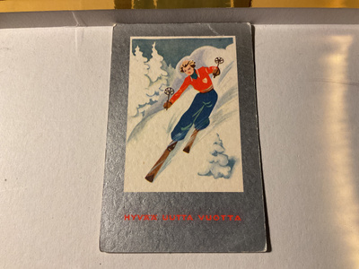 Postikortti Hyvää Uutta Vuotta!