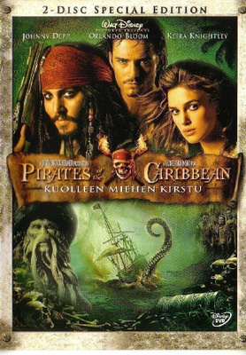 dvd, Pirates of the Caribbean: Kuolleen miehen kirstu - 2dvd