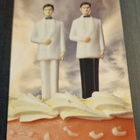  Paul Baars 1995/ "Boy meets boy" taidekortti, kulkematon - pikkukuva 1