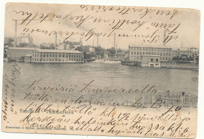 TAMPERE, koskenrantaa - vanha Carte Postale