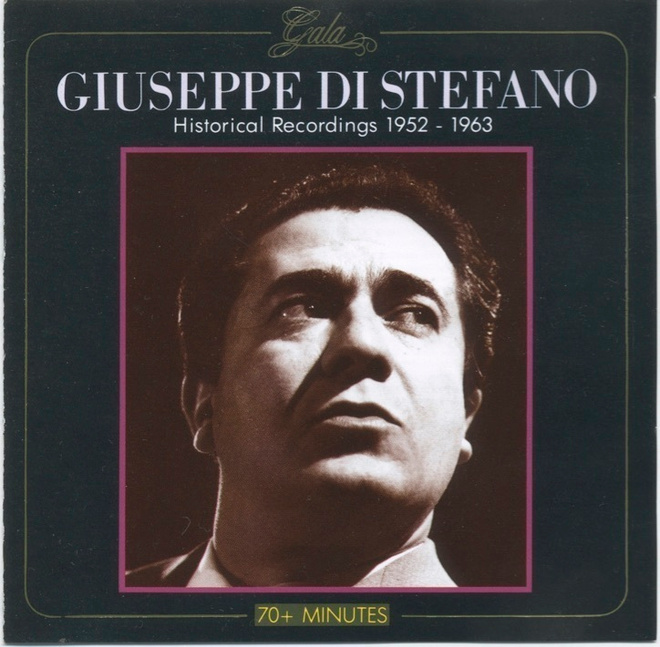 GIUSEPPE DI STEFANO: Historical Recordings 1952–63 – CD 1989