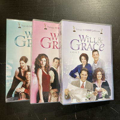 Will & Grace - Kaudet 1-3 12DVD