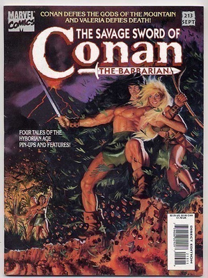 The Savage Sword of Conan the Barbarian No. 213 Sept 1993