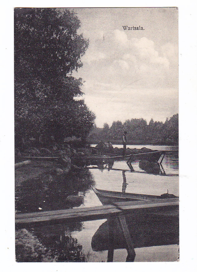 VANHA Postikortti Vartsala Halikko Salo 1900-l